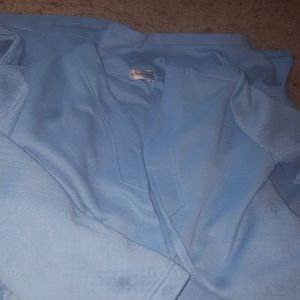Baby blue robe